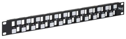 ICC - Patch Panel Blank 24 Ports 1U EZ Insert