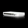 Ubiquiti - 8-port 2.5 GbE PoE++ switch,(1) 10 GbE RJ45/SFP+ combination uplink port can be powered with PoE+++ or an AC power adapter*.
