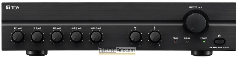 TOA - Amplifier/Mixer 240W 5 Channel Input
