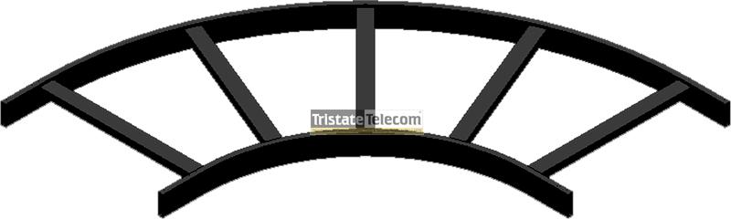 ICC | Ladder Rack TURN FLAT 90 DEGREE 12"