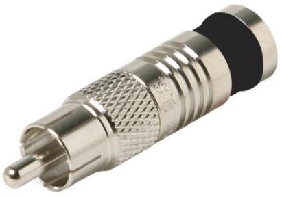 TRISTATE - Connector RCA RG6 Compression (10 PK)