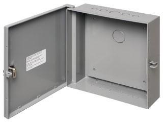 Arlington | Enclosure Plastic 12"Wx12"Hx3.5"D Gray