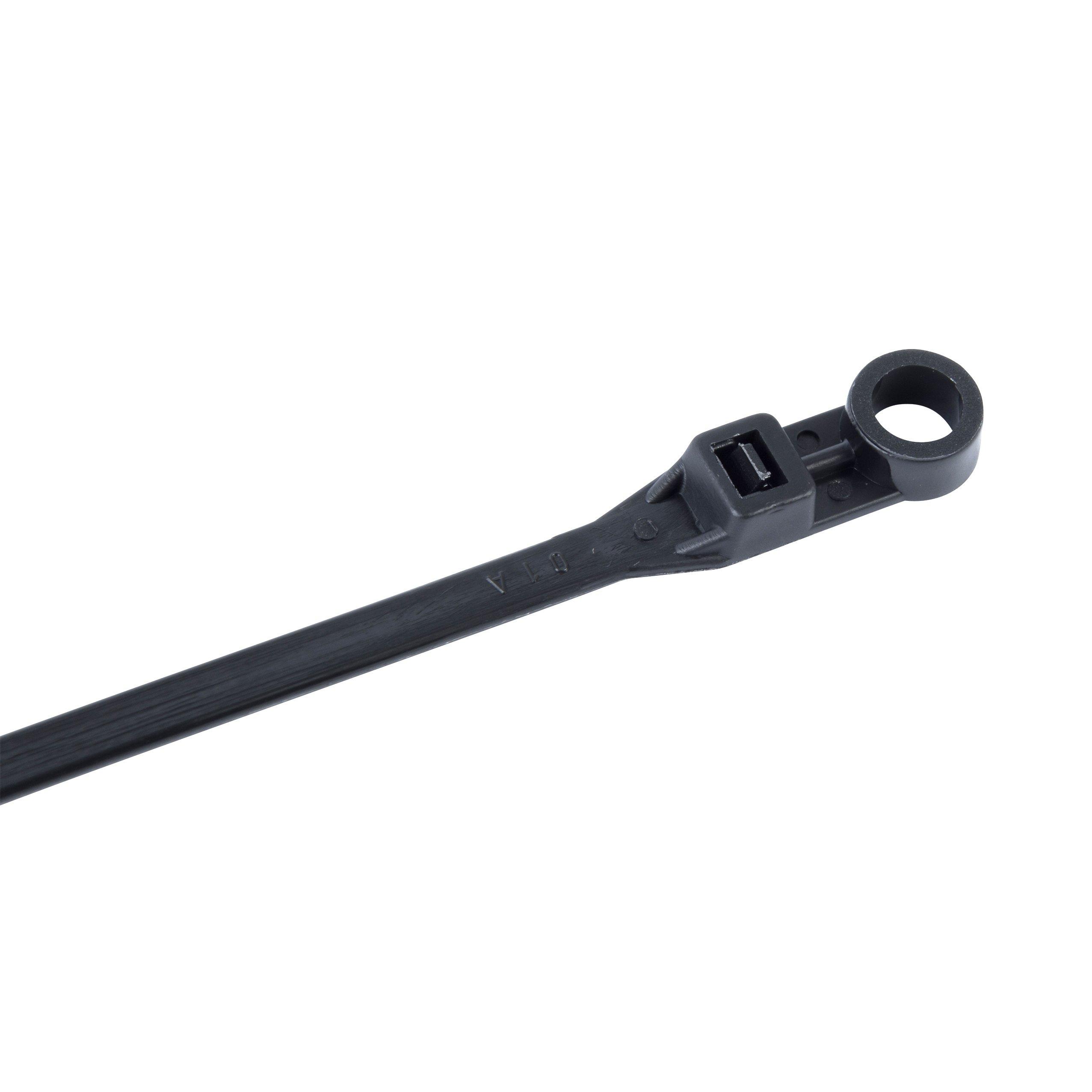 Gardner Bender - Tie Wraps W/Mounting Hole 14" BK 100 Pcs.