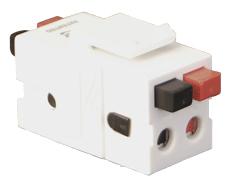 ICC - MODULE SPEAKER DUAL RONT/BACK BUTTON White