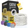 LIONBEAM - Cable Cat 5e CMR White 1000' Pull Box