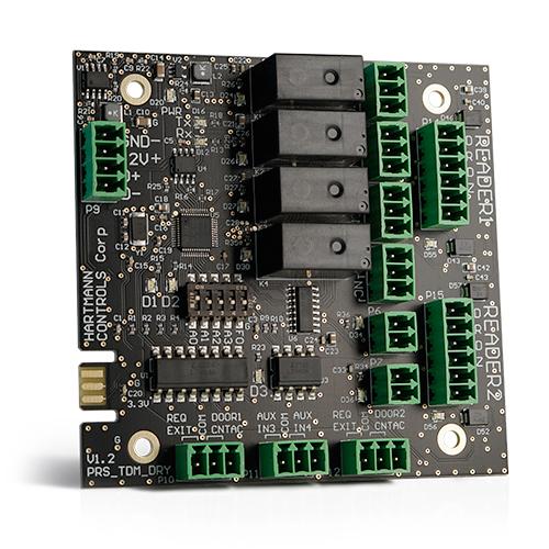 Hartmann Controls | 2 Door Expansion Module for PRS-2DR Master Hartmann Using Mechanical Relay's
