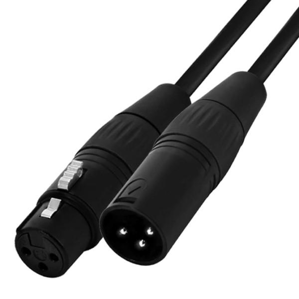 CALRAD - Microphone Cable 1' XLR M/F