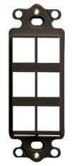 ICC - INSERT, DECOREX, HD, 6-PORT, BLACK