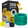 LIONBEAM - Cable Cat 6 CMR Green 1000' Pull Box