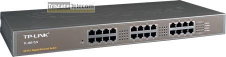 TP-LINK - Switch 24 Port Gigabit Rack-Mount