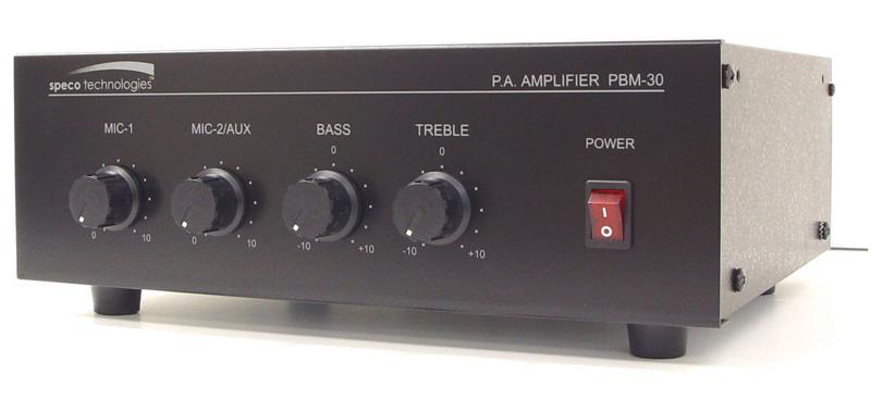 Speco - Amplifier PA 70V 30W Contractor Series