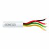GENESIS CABLE - Cable 22/4 SOL RISER 500' White CP