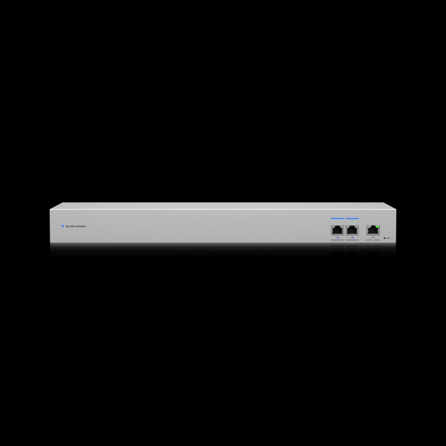 Ubiquiti | 10 GbE WAN Switch linking two Shadow Mode High Availability UniFi Gateways to a single ISP.