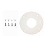 LIONBEAM - Plate For Large Outlet Box White