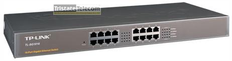 TP-LINK - Switch 16 Port Gigabit Rack-Mount