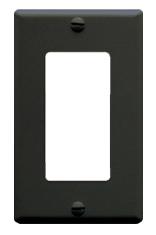 ICC - Wallplate Decora 1 Gang Black