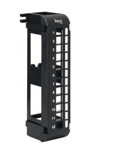 ICC - Patch Panel Blank 12 Port Vertical 89D HD Jacks