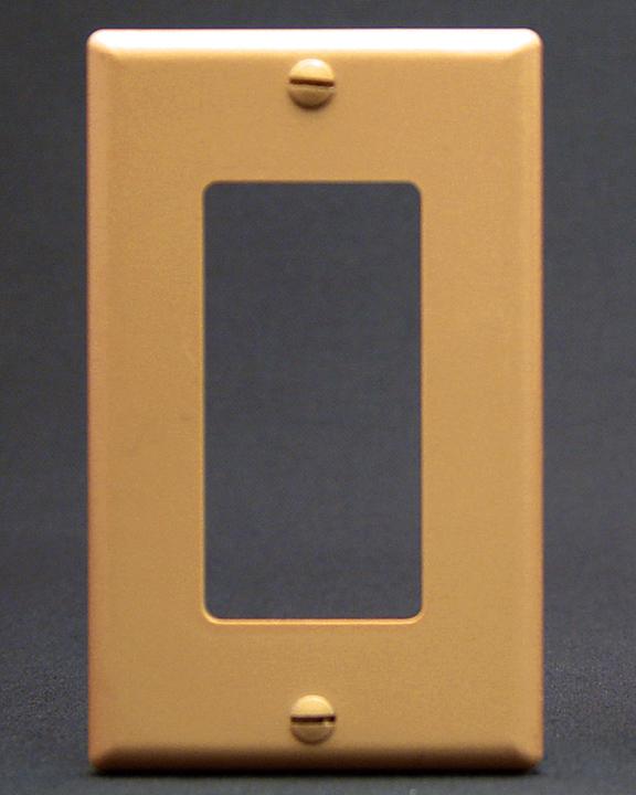 ICC - Wallplate Decora 1 Gang Ivory