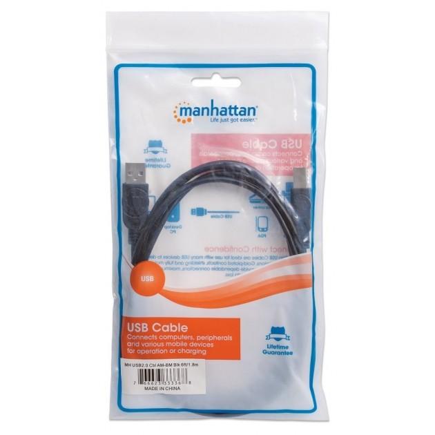 USB Cable A Male - A Male 3'