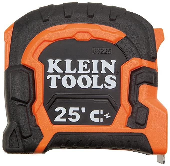 Klein Tools - Tape Measure 25' Rubber Grip