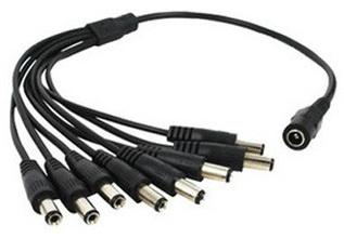 TRISTATE - DC Splitter Female to 8 DC Male Plug