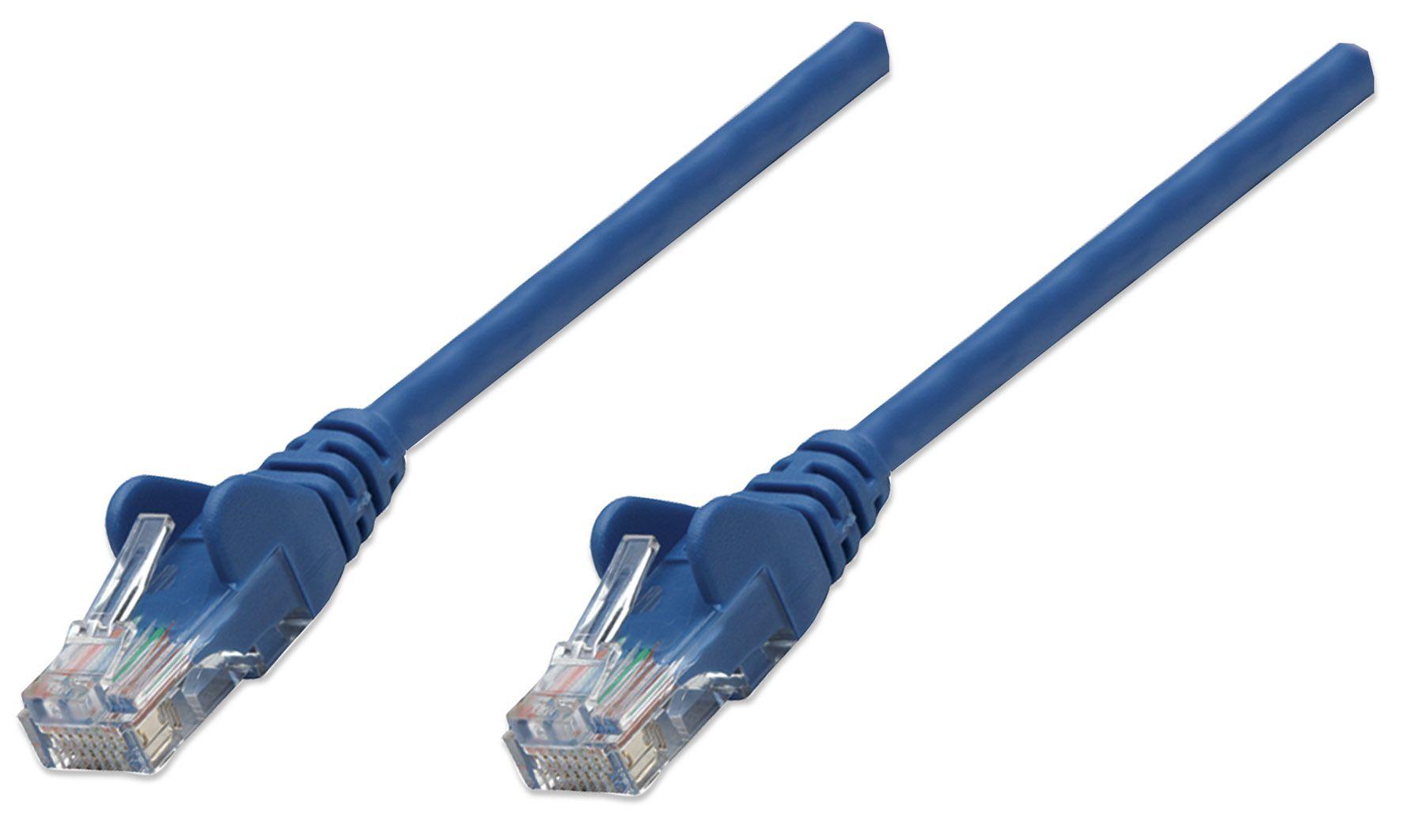 INTELLINET - Patch Cord CAT 6 1.5' Blue