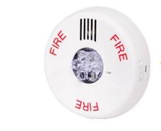 POTTER - PE-STW Wall Strobe LED, Clear Lens, White