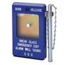 SDC - BREAK GLASS DOOR RELEASE DPDT 10A W/SIREN BLUE