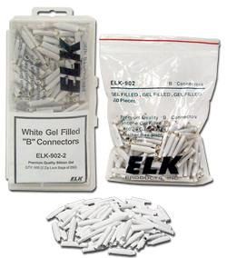 ELK - B Connectors (Gel); WHITE, 500 pcs.