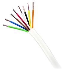 GENESIS CABLE - Cable 18/2 SOL THERM 500' X 4 Reel White