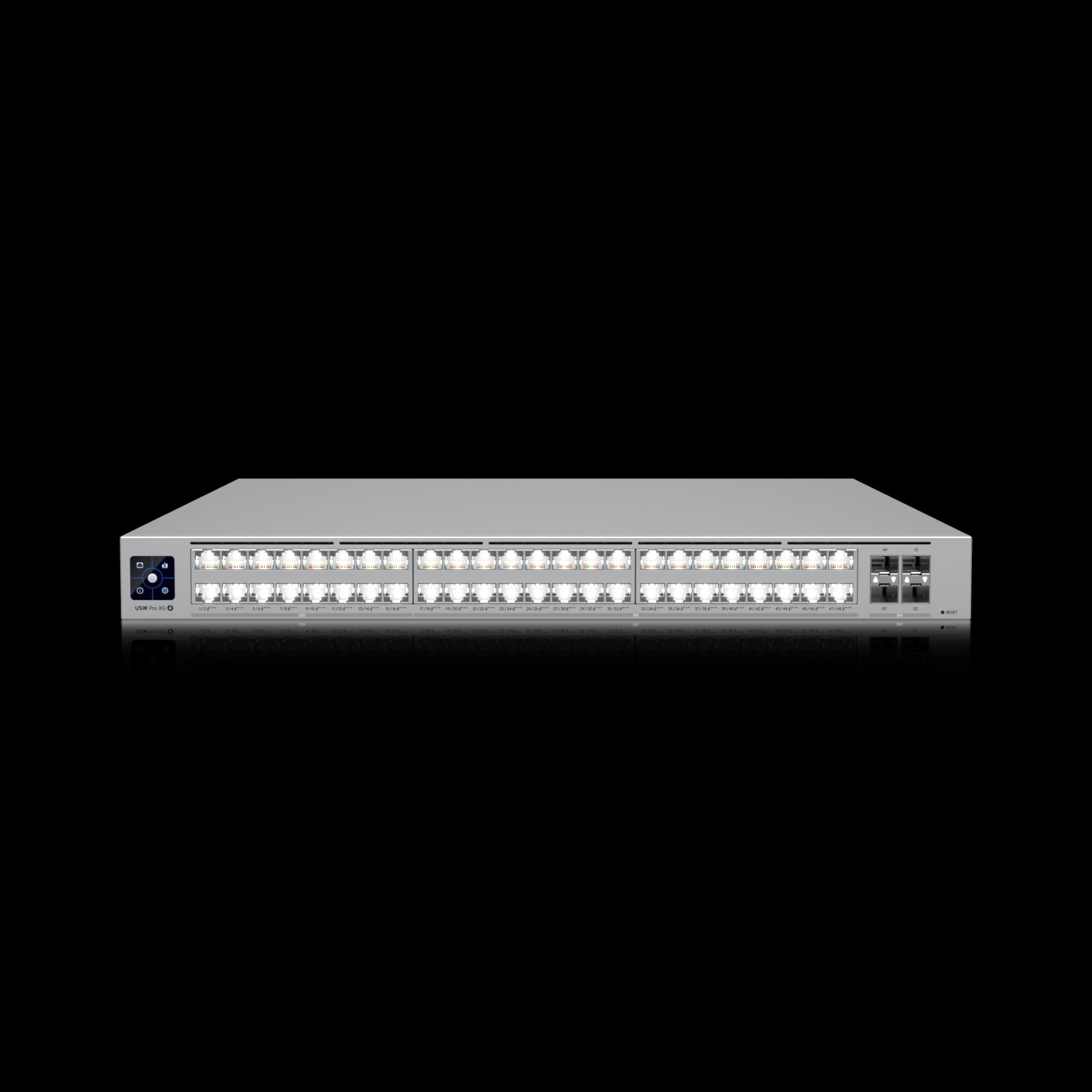 Ubiquiti - Professional-grade, 48-port Layer 3 EtherlightingT PoE+++ switch