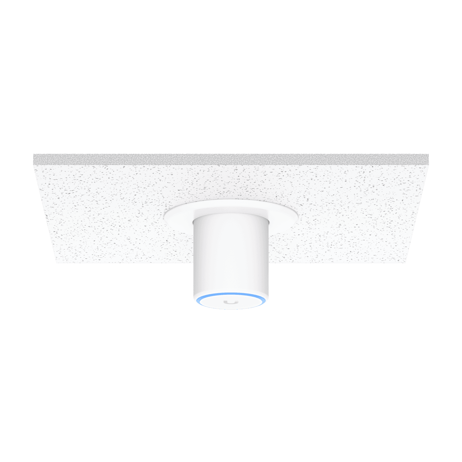 Ubiquiti - Recessed ceiling mount for U6 Meshand FlexHD. 3PK, Mounts to a drop ceiling tile, drywall ceiling, or solid ceiling