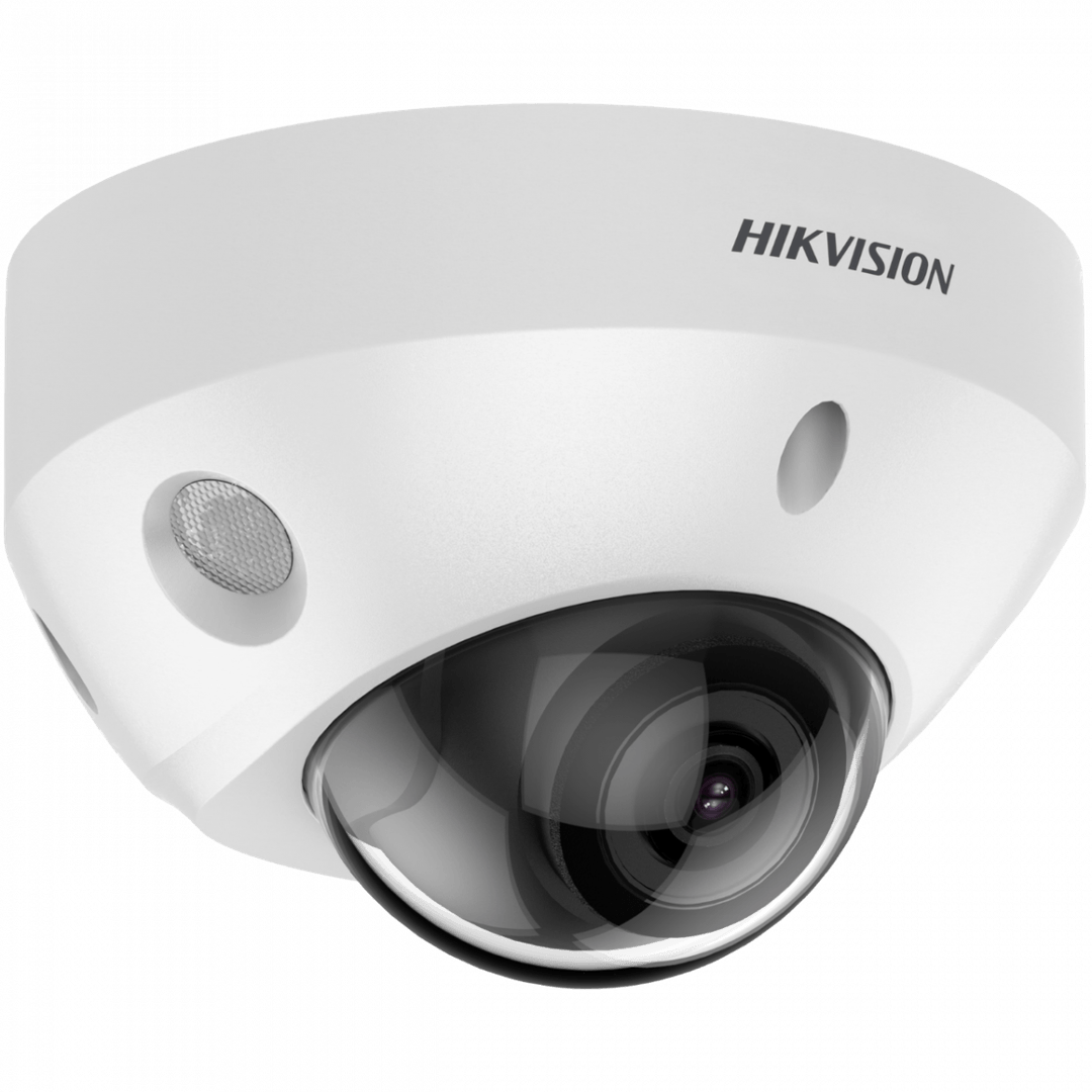 HIKVISION - Camera IP Compact Dome 4MP 2.8MM ColorVu IR Audio