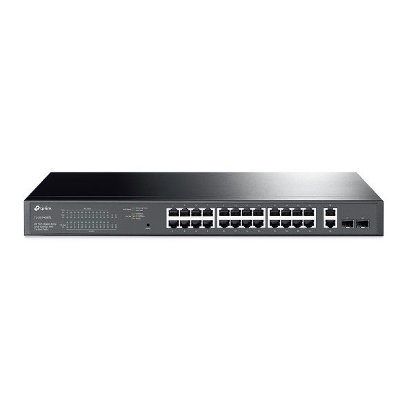 TP-LINK - Switch 28 Port Gigabit 24 PoE+ 2 SFP 250W