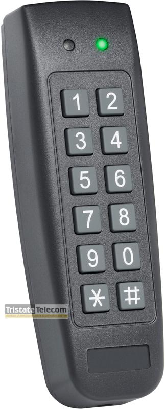 ROSSLARE - Keypad Pin/Prox Backilit Slim Black