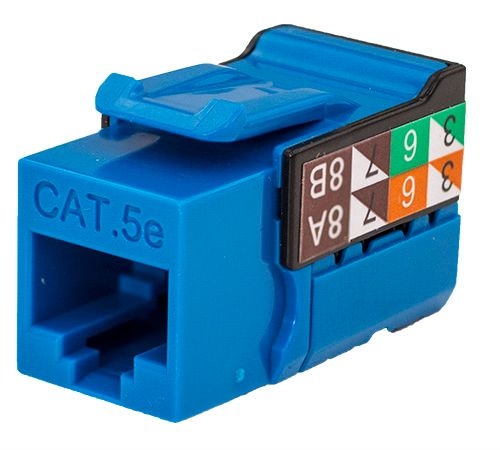 Vertical Cable - INSERT CAT 5 BLUE 25 PACK