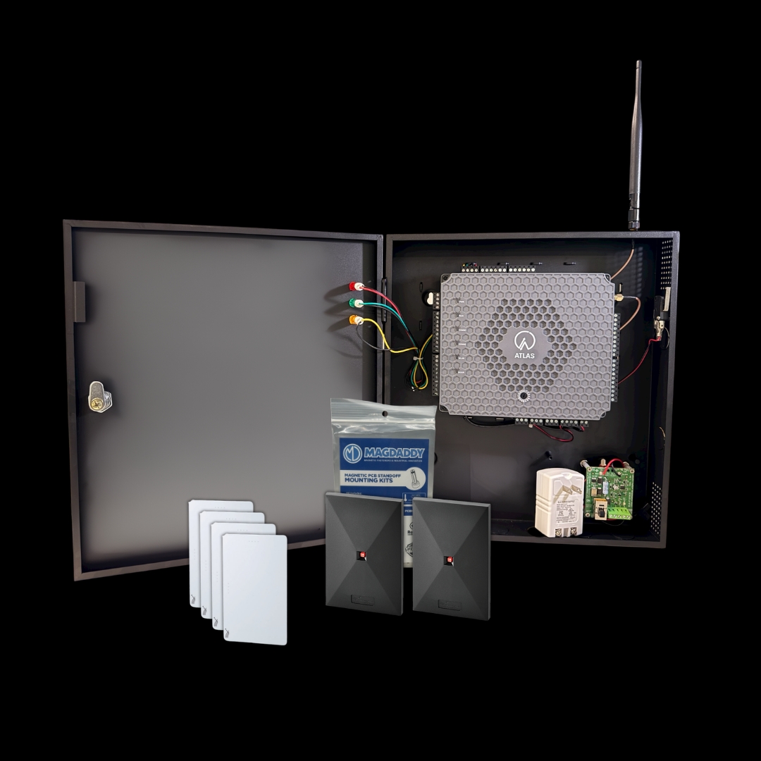 ZKTeco - ATL2D-CORE KIT 2-Door Panel Kit with (2) KR503H Readers and (25) HID Cards
