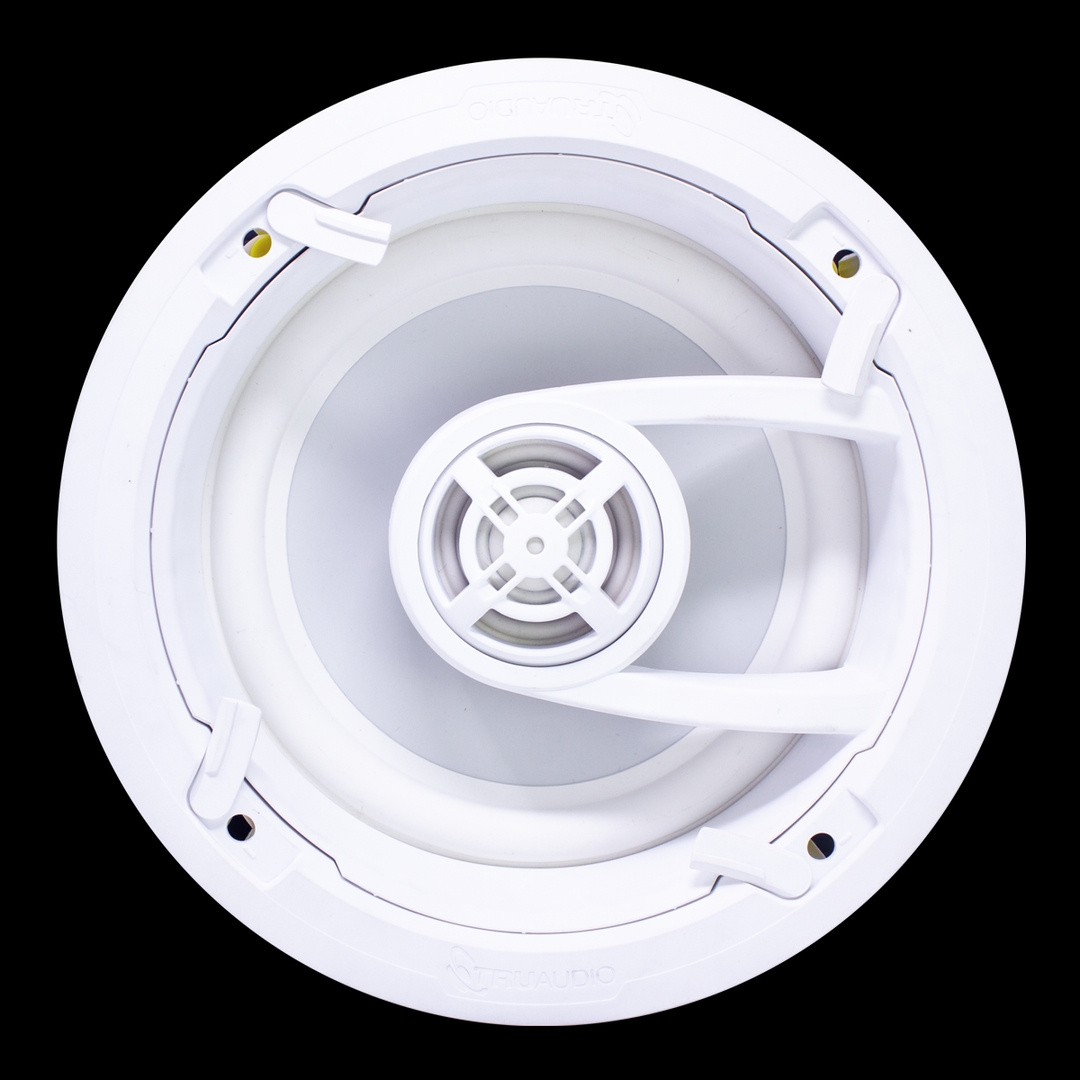 True Audio - Ghost 9" In-ceiling, TruGripT Toolless Design, White Poly Woofer with Quick Connect