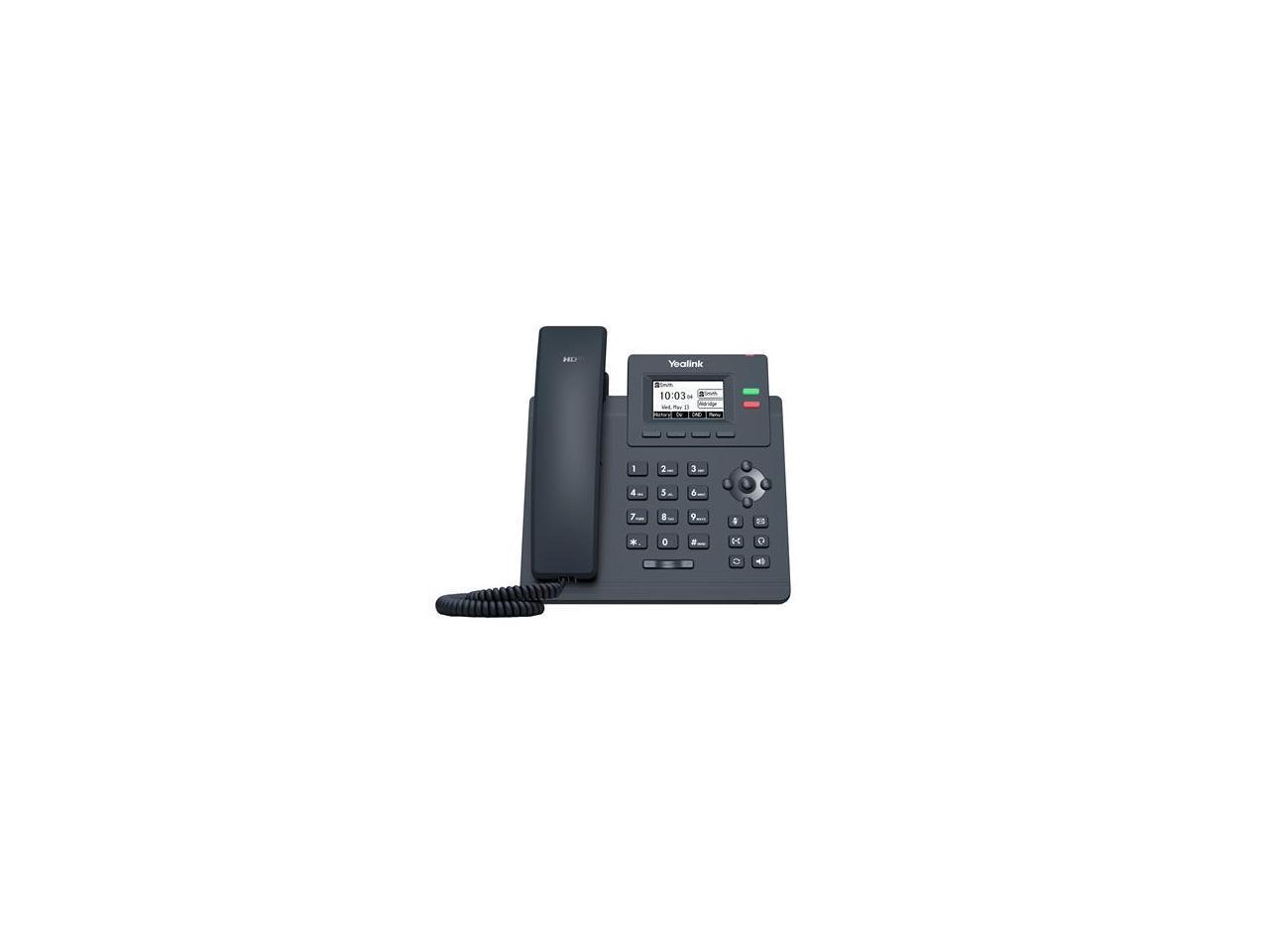 YEALINK - Phone IP HD PoE 2 Line Gigabit