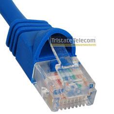 Patch Cord Cat 6 W/Molded Boot 1' Blue