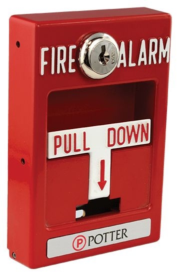 POTTER - Pull Station Single Action Addressable