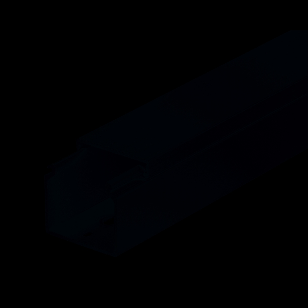 T&B - Raceway Solid 3"X3" 6FT WH (No Cover)