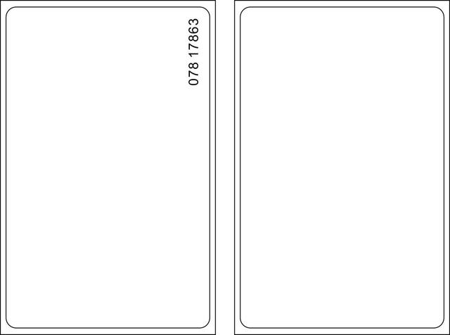 LIONBEAM - Prox Card Printable 125khz 50P
