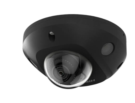 HIKVISION - Camera IP Compact Dome 4MP 2.8MM IR Audio Black