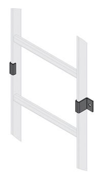 Middle Atlantic - Ladder Rack WALL CLAMP,1PR