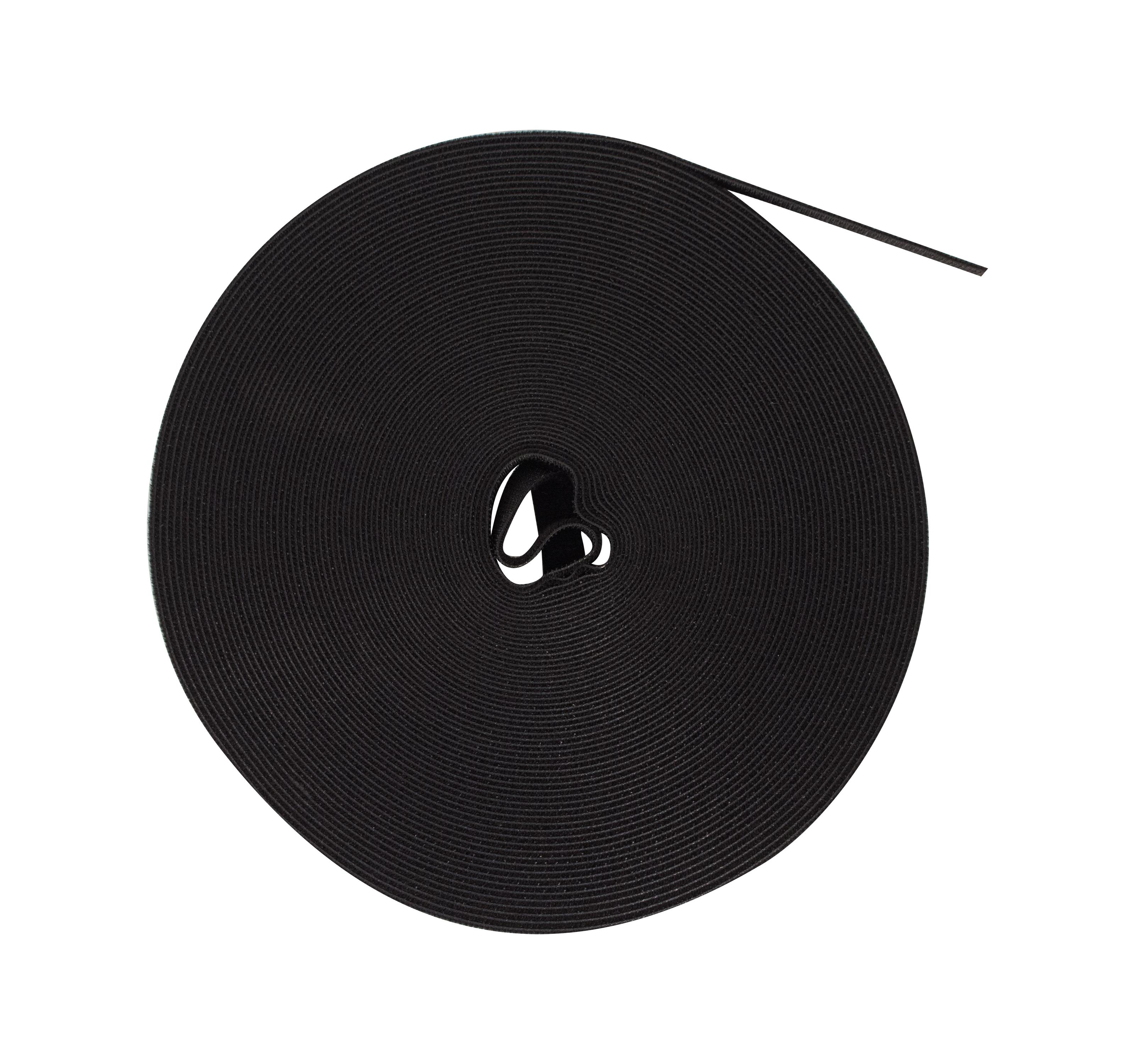 Vertical Cable - Tie Wraps Velcro 75' X 3/4" Black