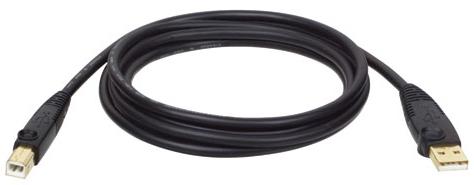 Tripp Lite - USB Cable 6 ft 2.0 Gold A/B