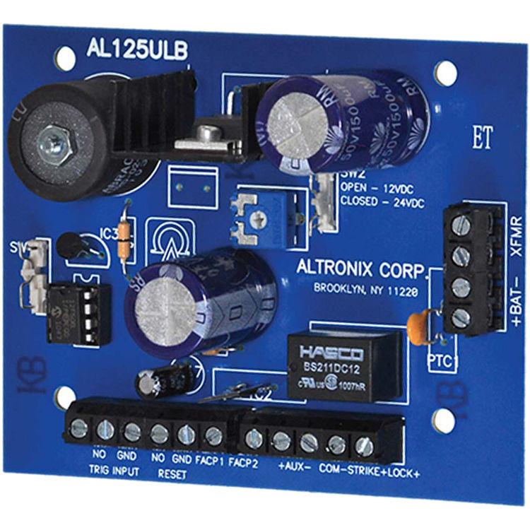 Altronix - Power Supply 12/24VDC 1Amp 2 Channel W/FACP